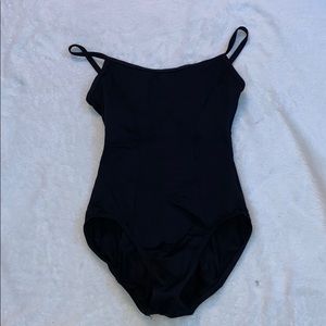 black leotard open back